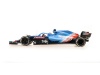 Масштабная модель Alpine F1 Team A521 Fernando Alonso Qatar GP 2021 ракурс 3