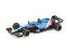Масштабная модель Alpine F1 Team A521 Fernando Alonso Qatar GP 2021