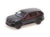 Масштабная модель BMW XM 2023 G09 черный металлик с красным