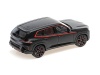 Масштабная модель BMW XM 2023 G09 черный металлик с красным ракурс 2