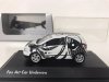 Масштабная модель Volkswagen Fox Art Car Undersea белый с черным 1:43 Schuco 819901106 ракурс 5