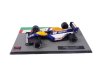 Масштабная модель Williams F1 FW14B Renault #6 сезон 1992 Riccardo Patrese 1:43 Altaya F1201IT ракурс 2