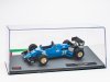 Масштабная модель Ligier F1 JS21 #26 Ligier Gitanes сезон 1983 Raul Boesel голубой 1:43 Altaya F1147IT ракурс 2
