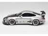 Масштабная модель Porsche 911 997 RWB Abu Dhabi 2024 серебристый 1:18 GT Spirit GT483 ракурс 3