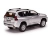 Масштабная модель Toyota Land Cruiser Prado 2018 серебристый 1:43 Vitesse VSS29412 ракурс 3