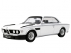 Масштабная модель BMW 3,0 CSL E9 1972 белый