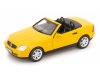 Масштабная модель Mercedes-Benz SLK 200 R170 Roadster 1996-2000 хардтоп, желтый