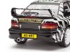 Масштабная модель Subaru Impreza S5 WRC99 #38 N.Heath/S.Lancaster Ралли Португалии 2001 (TAP Rally Portugal) белый с черным(зебра) 1:18 Solido S1807409 ракурс 11