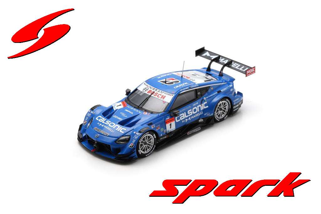 Spark Nissan Type Z #1 – GT500 Class Super GT 2023 – Hiramine Baguette – 1/18