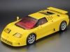 Масштабная модель Bugatti EB110 SS 1994 желтый 1:12 Top Marques TM12-42C