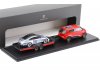Масштабная модель Набор из 2-х моделей: Porsche Vision Racing Service и Vision 357 1:43 Minichamps WAP0200180SVIS ракурс 3