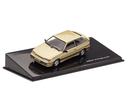 Модель в масштабе 1/43 ВАЗ-2113 Lada Samara II бежевый металлик (Лада Самара 2) Тринашка