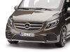 Масштабная модель Mercedes-Benz V-Class AMG-Line 2018 W447 серый металлик (indium grey) 1:18 Norev 183873 ракурс 12