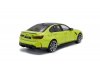 Масштабная модель BMW M3 (G80) Competition 2023 зеленый лайм с черным ракурс 4