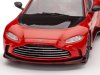 Масштабная модель Aston Martin Vantage V12 красный с черным 1:43 Solido S4314104 ракурс 4