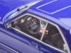 Масштабная модель Mercedes-Benz 560 SEC AMG Widebody C126(W126) 1990 синий (Linarite Blue Pearl) 1:43 Solido S4310907 ракурс 7