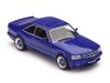 Масштабная модель Mercedes-Benz 560 SEC AMG Widebody C126(W126) 1990 синий (Linarite Blue Pearl) 1:43 Solido S4310907 ракурс 5