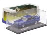 Масштабная модель Mercedes-Benz 560 SEC AMG Widebody C126(W126) 1990 синий (Linarite Blue Pearl) 1:43 Solido S4310907 ракурс 10