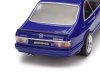 Масштабная модель Mercedes-Benz 560 SEC AMG Widebody C126(W126) 1990 синий (Linarite Blue Pearl) 1:43 Solido S4310907 ракурс 8