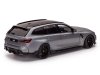 Масштабная модель BMW M3 (G81) Touring Performance 2024 матовый серый 1:18 Solido S1813702 ракурс 3