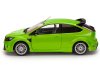 Масштабная модель Ford Focus RS Mk2 2009 зеленый металлик (Ultimate Green Metallic) 1:18 Solido S1813101 ракурс 2
