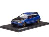 Масштабная модель Honda Civic (EG6) Solido Works 1991 синий перламутр с черным (Cobalt blue pearl) 1:18 Solido S1810406 ракурс 12