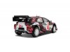 Масштабная модель Ford Puma Rally1 Hybrid - TET Ралли Латвии #22 M.Sesks/R.Francis 2024 1:18 Solido S1809507 ракурс 2
