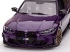 Масштабная модель BMW M3 (G81) Touring Perfornance 2024 темно-фиолетовый 1:18 Solido S1813701 ракурс 6