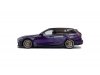 Масштабная модель BMW M3 (G81) Touring Perfornance 2024 темно-фиолетовый ракурс 4