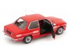 Масштабная модель BMW Alpina E21 C1 2.3 1980 красный с серебристым ракурс 14