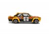 Масштабная модель FIAT 131 Abarth Calberson #12 Mouton/Annie Ралли Монте-Карло 1980 желтый с красным и черным 1:18 Solido S1806007 ракурс 5