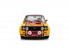 Масштабная модель FIAT 131 Abarth Calberson #12 Mouton/Annie Ралли Монте-Карло 1980 желтый с красным и черным 1:18 Solido S1806007 ракурс 6