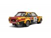 Масштабная модель FIAT 131 Abarth Calberson #12 Mouton/Annie Ралли Монте-Карло 1980 желтый с красным и черным 1:18 Solido S1806007 ракурс 2