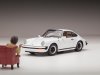 Масштабная модель Porsche 911 (930) SC (Super Carrera) 3.0 Coupe 1974 белый 1:18 Solido S1802610 ракурс 12