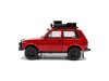 Масштабная модель ВАЗ-2121 Лада Нива Lada Niva красный ракурс 2
