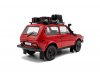 Масштабная модель ВАЗ-2121 Лада Нива Lada Niva красный ракурс 3