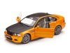 Масштабная модель BMW M3 (E46) Coupe "Solido Works" 2000 оранжевый с черным 1:18 Solido S1806509 ракурс 3
