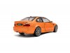 Масштабная модель BMW M3 (E46) Coupe 2022 оранжевый с черным 1:18 Solido S1806509 ракурс 2