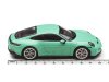 Масштабная модель Porsche 911 (992) GT3 Touring 2023 мятно-зеленый 1:43 Solido S4316503 ракурс 3