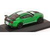 Масштабная модель Ford Mustang Shelby GT 500 2020 FastTrack зеленый металлик с белым ракурс 10