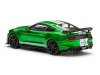 Масштабная модель Ford Mustang Shelby GT 500 2020 FastTrack зеленый металлик с белым 1:43 Solido S4311511 ракурс 2