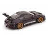 Масштабная модель Porsche 911 (992) GT3 RS Weissach Package 2024 фиолетовый металлик 1:18 Solido S1812103 ракурс 11