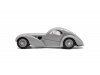 Масштабная модель Bugatti Atlantic 57SC 1937 матовый серебристый 1:18 Solido S1802106 ракурс 4