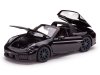 Масштабная модель Porsche 911 (992.2) Targa 4 GTS Hybrid 2025 черный 1:18 Maisto 31470Z ракурс 4