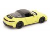 Масштабная модель Porsche 911 (992.2) Targa 4 GTS Hybrid 2025 желтый ракурс 2