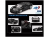 Масштабная модель Ferrari 296 GTB 2024 черный металлик 1:64 BBR BBRFER64003 ракурс 4
