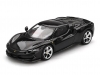 Масштабная модель Ferrari 296 GTB 2024 черный металлик 1:64 BBR BBRFER64003