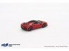 Масштабная модель Ferrari SF90 2024 красный с черным 1:64 BBR BBRFER64030 ракурс 2