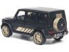 Масштабная модель Mercedes-Benz AMG G63 (W463) Grand Edition 2024 черный с золотистым ракурс 2