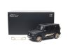 Масштабная модель Mercedes-Benz AMG G63 (W463) Grand Edition 2024 черный с золотистым ракурс 3